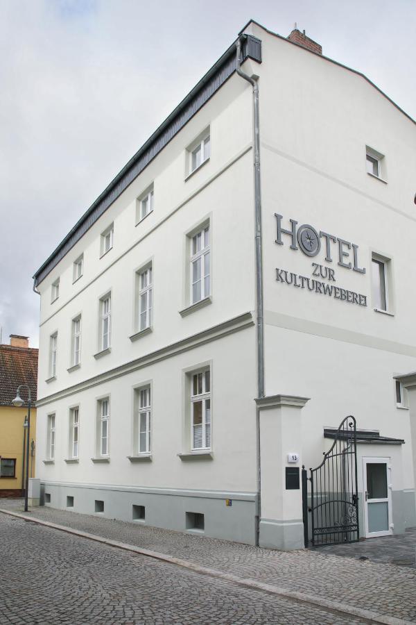Hotel Zur Kulturweberei Finsterwalde Eksteriør billede