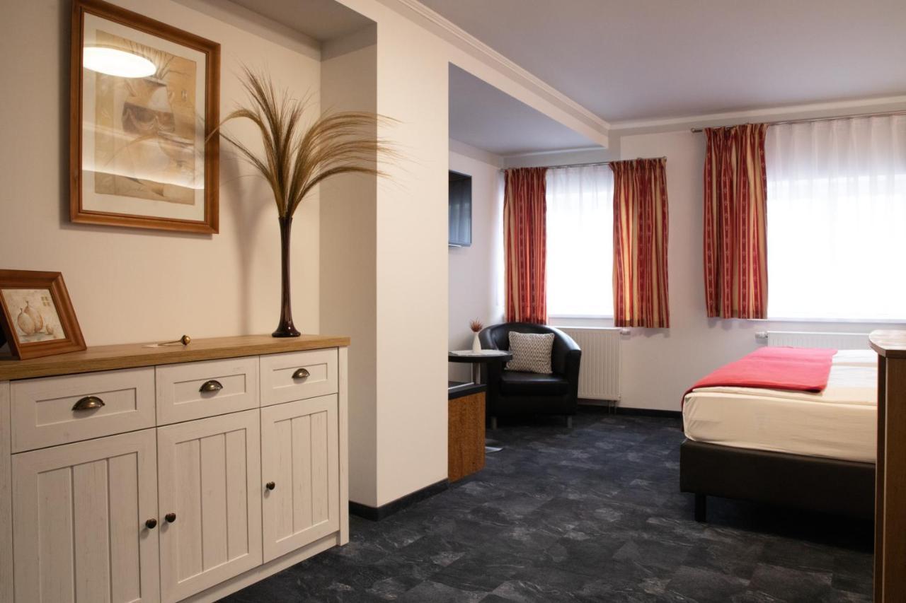 Hotel Zur Kulturweberei Finsterwalde Eksteriør billede